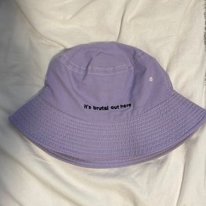 Olivia Rodrigo bucket hat from her website